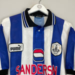 Shop 1997/98 SHEFFIELD WEDNESDAY HOME SHIRT (M) PUMA, classic football shirts, vintage football shirts & retro soccer jerseys at Cult Kits