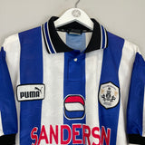 Shop 1997/98 SHEFFIELD WEDNESDAY HOME SHIRT (M) PUMA, classic football shirts, vintage football shirts & retro soccer jerseys at Cult Kits