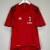 2005/06 AC MILAN TRAINING SHIRT (L) ADIDAS
