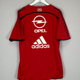 2005/06 AC MILAN TRAINING SHIRT (L) ADIDAS