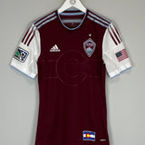 2013/14 COLORADO RAPIDS *SQUAD SIGNED* PLAYER ISSUE HOME SHIRT (S) ADIDAS