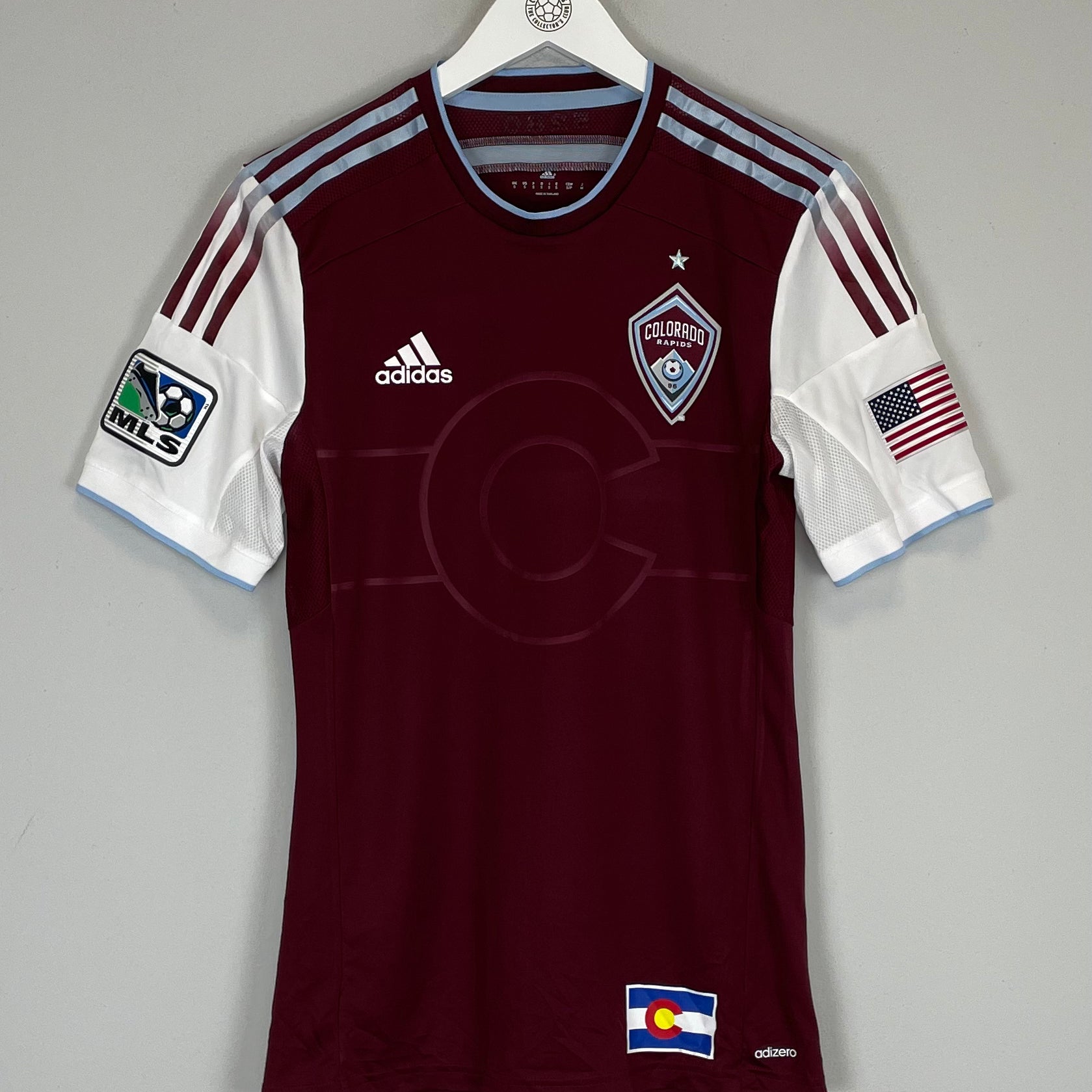 Shop 2013/14 COLORADO RAPIDS *SQUAD SIGNED* PLAYER ISSUE HOME SHIRT (S) ADIDAS, classic football shirts, vintage football shirts & retro soccer jerseys at Cult Kits