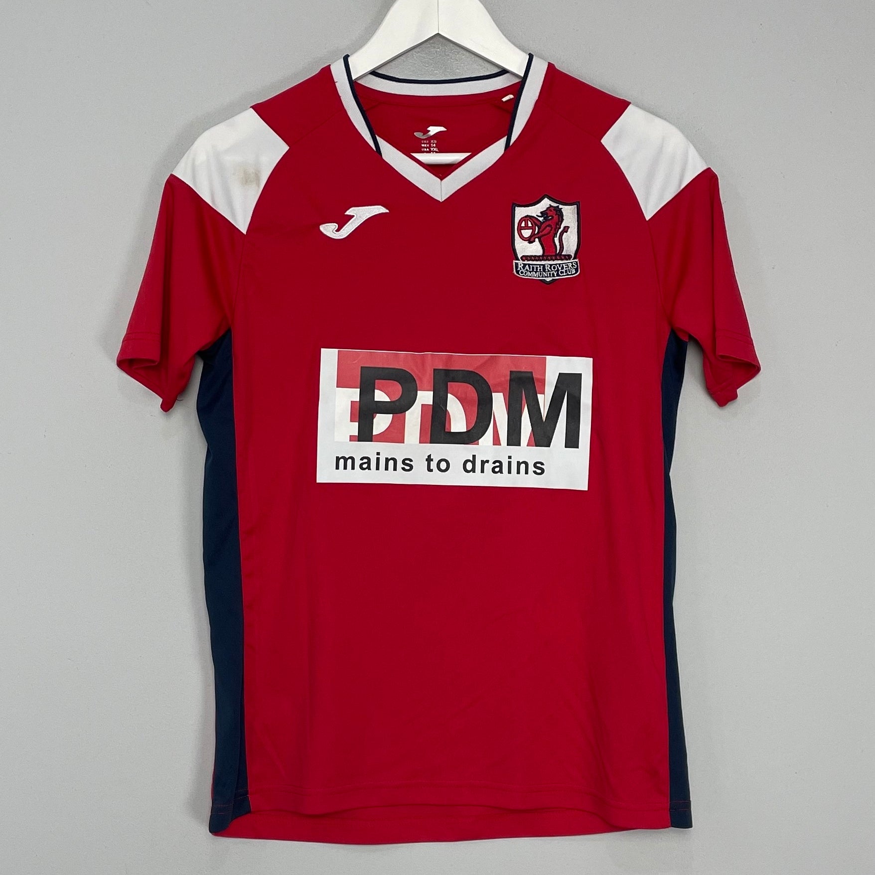 Shop 2020/21 RAITH ROVERS #6 COMMUNITY SHIRT (XS) JOMA, classic football shirts, vintage football shirts & retro soccer jerseys at Cult Kits