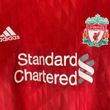 2010/12 LIVERPOOL MAXI #17 HOME SHIRT (L) ADIDAS