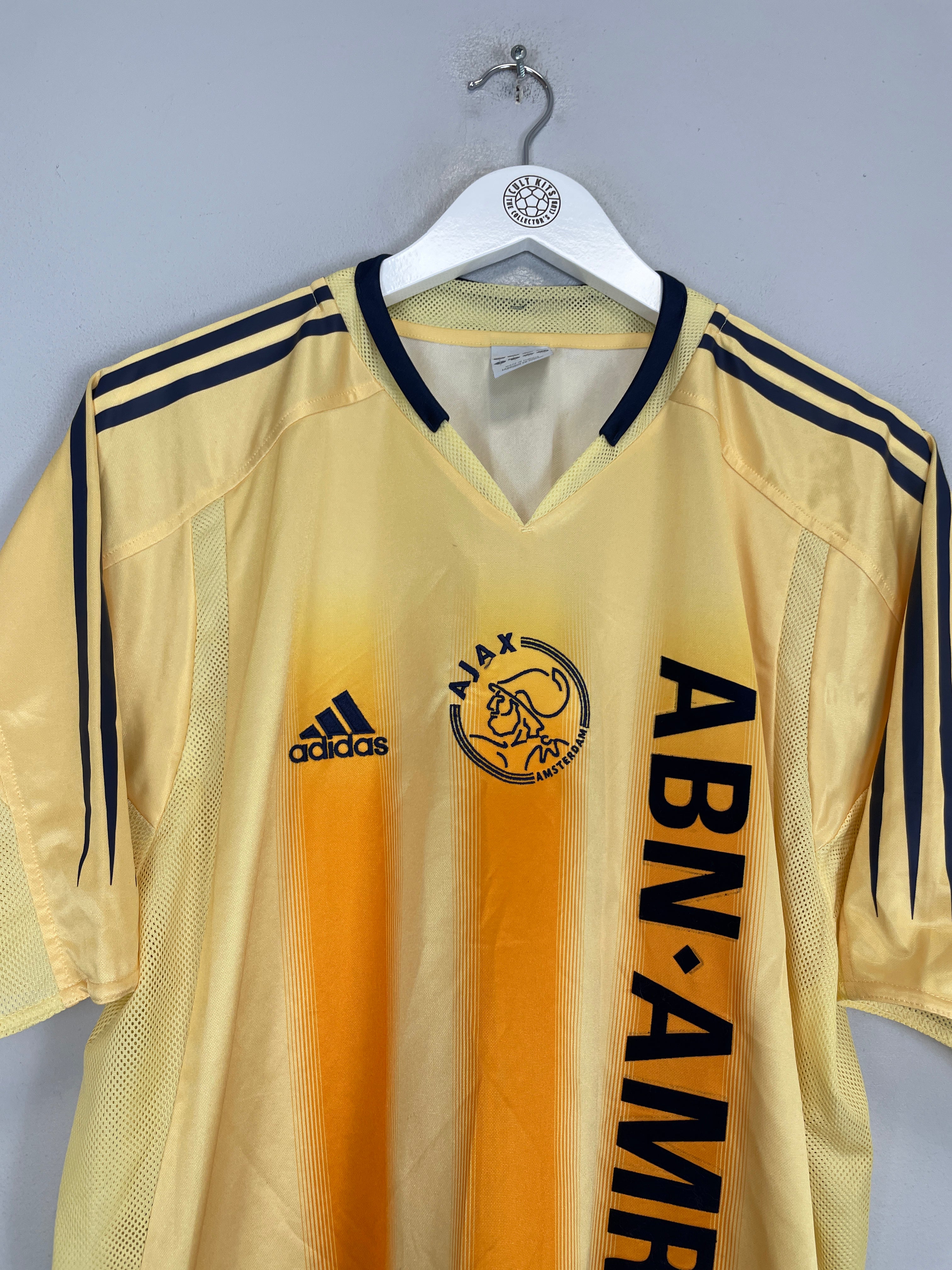 Shop 2004/05 AJAX AWAY SHIRT (L) ADIDAS, classic football shirts, vintage football shirts & retro soccer jerseys at Cult Kits