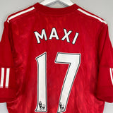 2010/12 LIVERPOOL MAXI #17 HOME SHIRT (L) ADIDAS