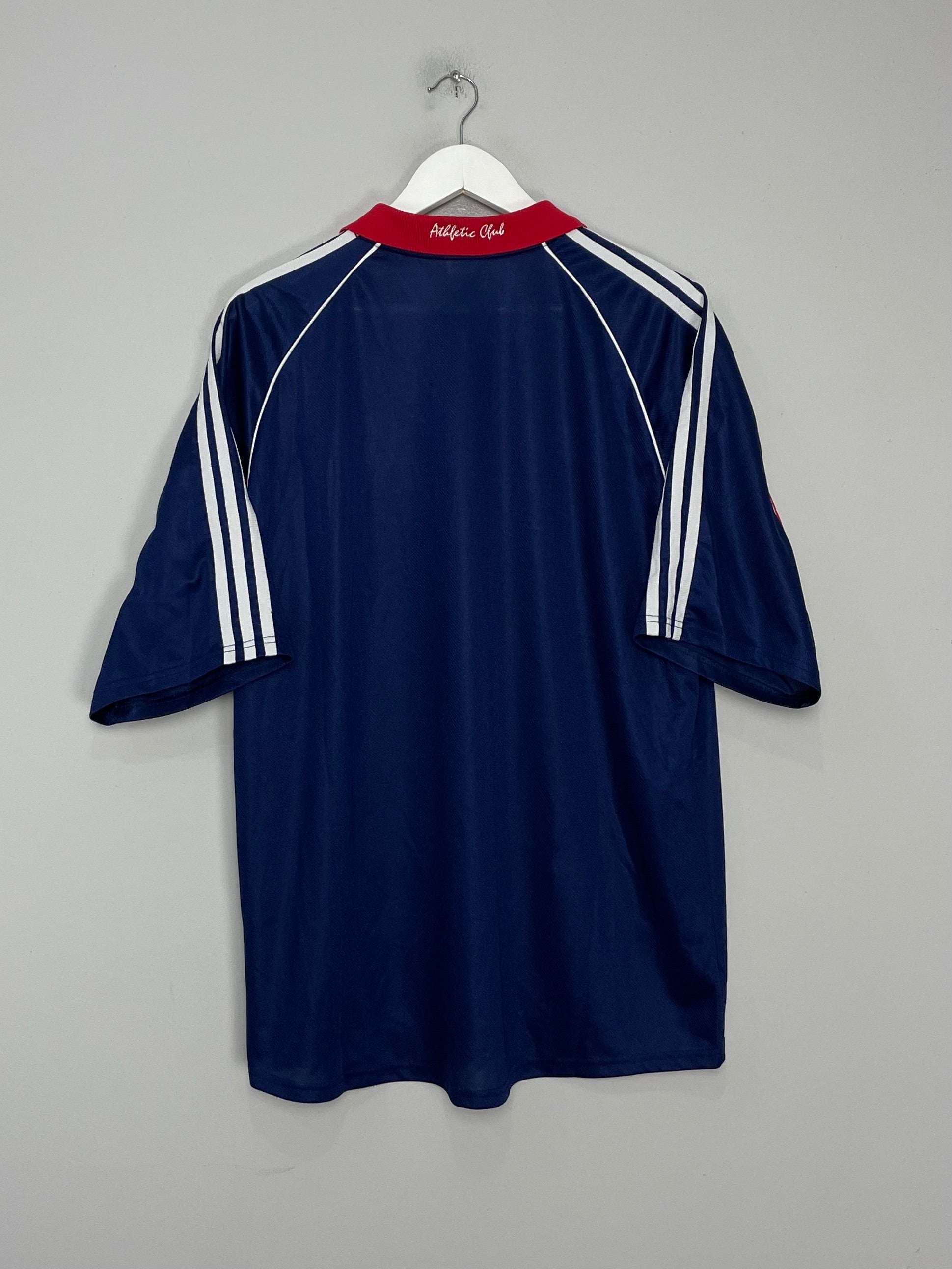 Shop 1999/00 ATHLETIC BILBAO AWAY SHIRT (XL) ADIDAS, classic football shirts, vintage football shirts & retro soccer jerseys at Cult Kits