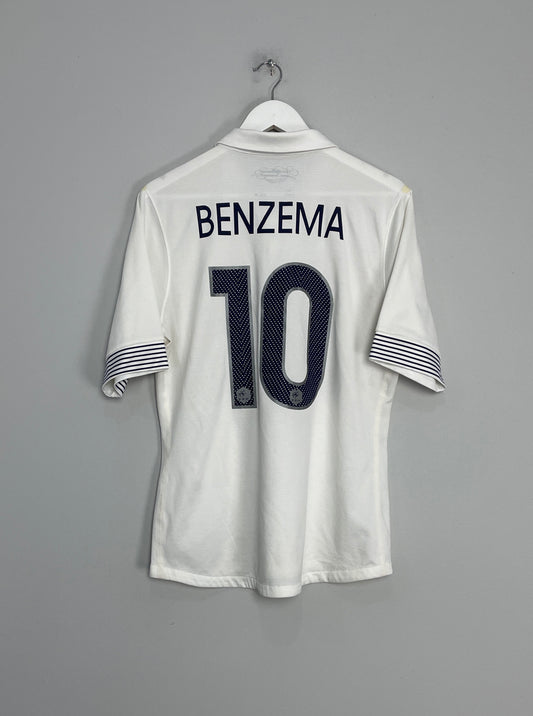 2012/13 FRANCE BENZEMA #10 *PLAYER ISSUE* AWAY SHIRT (L) ADIDAS