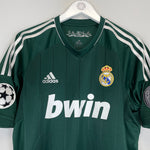 Shop 2012/13 REAL MADRID RONALDO #7 C/L THIRD SHIRT (M) ADIDAS, classic football shirts, vintage football shirts & retro soccer jerseys at Cult Kits