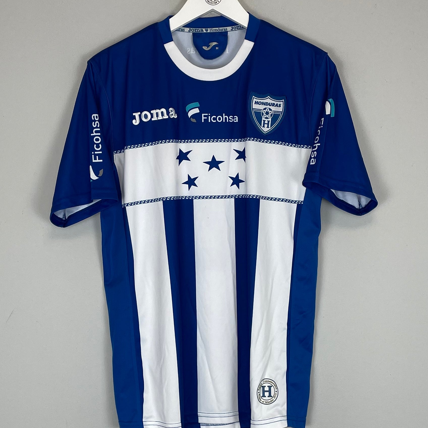 Shop 2012/13 HONDURAS #12 AWAY SHIRT (M) JOMA, classic football shirts, vintage football shirts & retro soccer jerseys at Cult Kits