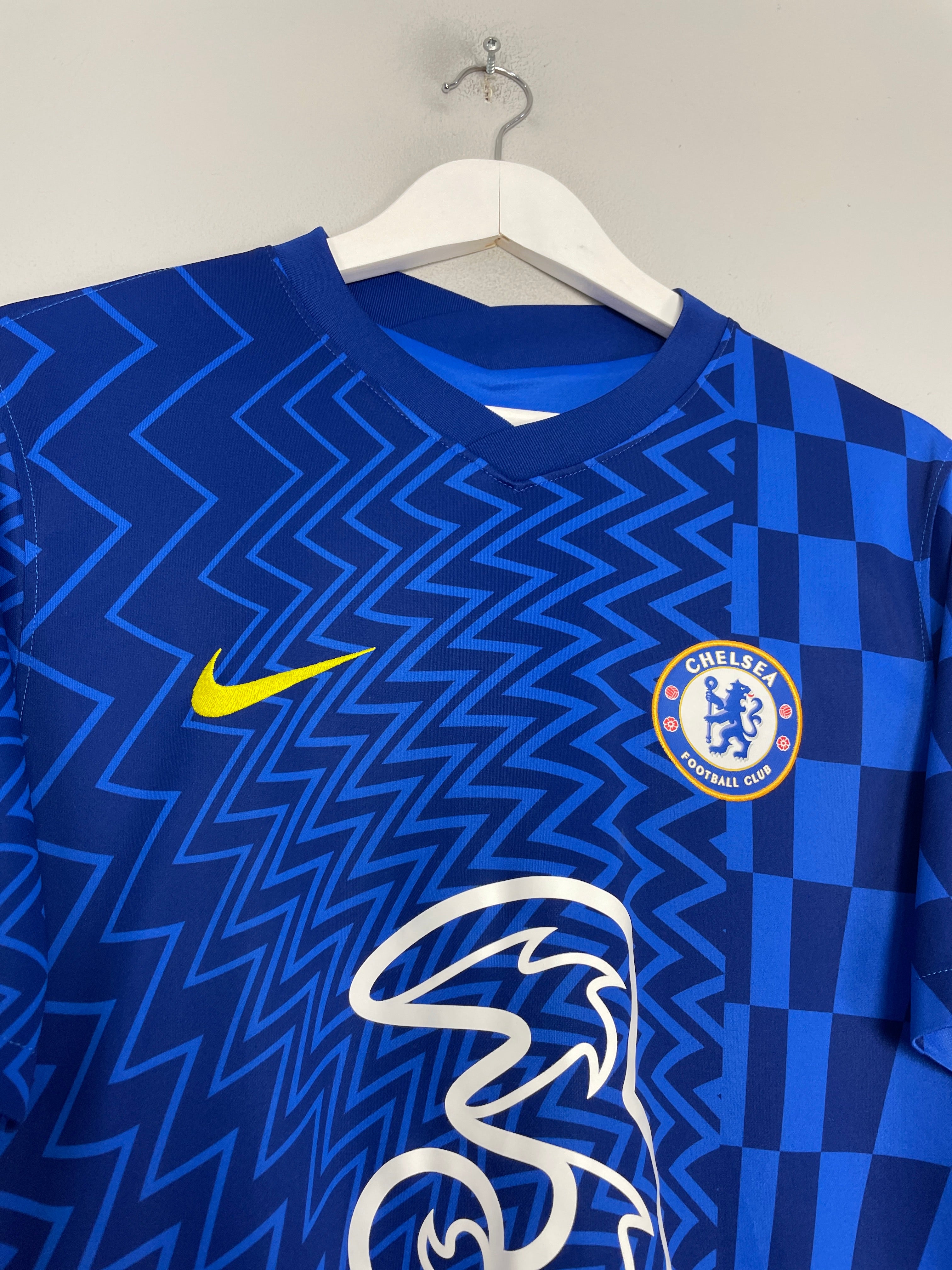 Shop 2021/22 CHELSEA HOME SHIRT (L) ADIDAS, classic football shirts, vintage football shirts & retro soccer jerseys at Cult Kits
