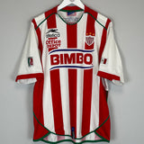 Shop 2004/05 NECAXA HOME SHIRT (L) ATLETICA, classic football shirts, vintage football shirts & retro soccer jerseys at Cult Kits