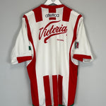Shop 2004/05 NECAXA HOME SHIRT (L) ATLETICA, classic football shirts, vintage football shirts & retro soccer jerseys at Cult Kits