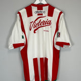 Shop 2004/05 NECAXA HOME SHIRT (L) ATLETICA, classic football shirts, vintage football shirts & retro soccer jerseys at Cult Kits