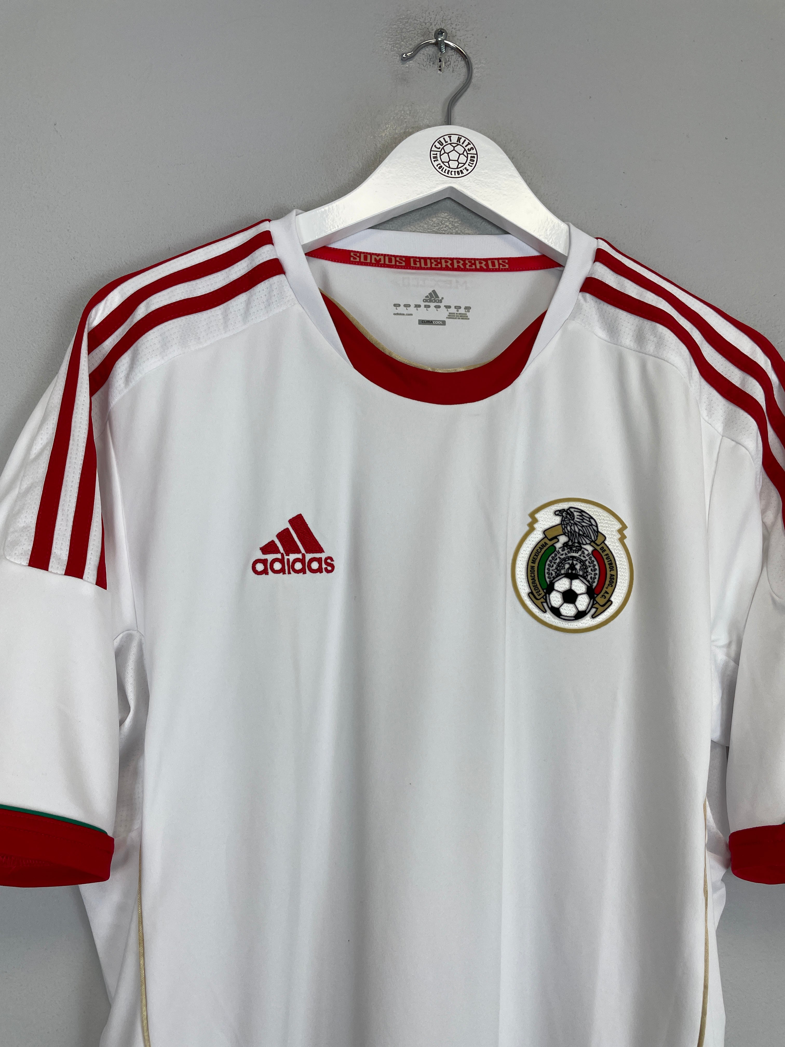 Shop 2013/14 MEXICO AWAY SHIRT (L) ADIDAS, classic football shirts, vintage football shirts & retro soccer jerseys at Cult Kits