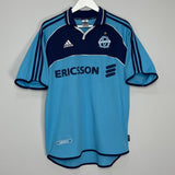 Shop 2000/01 MARSEILLE HOME SHIRT (M) ADIDAS, classic football shirts, vintage football shirts & retro soccer jerseys at Cult Kits