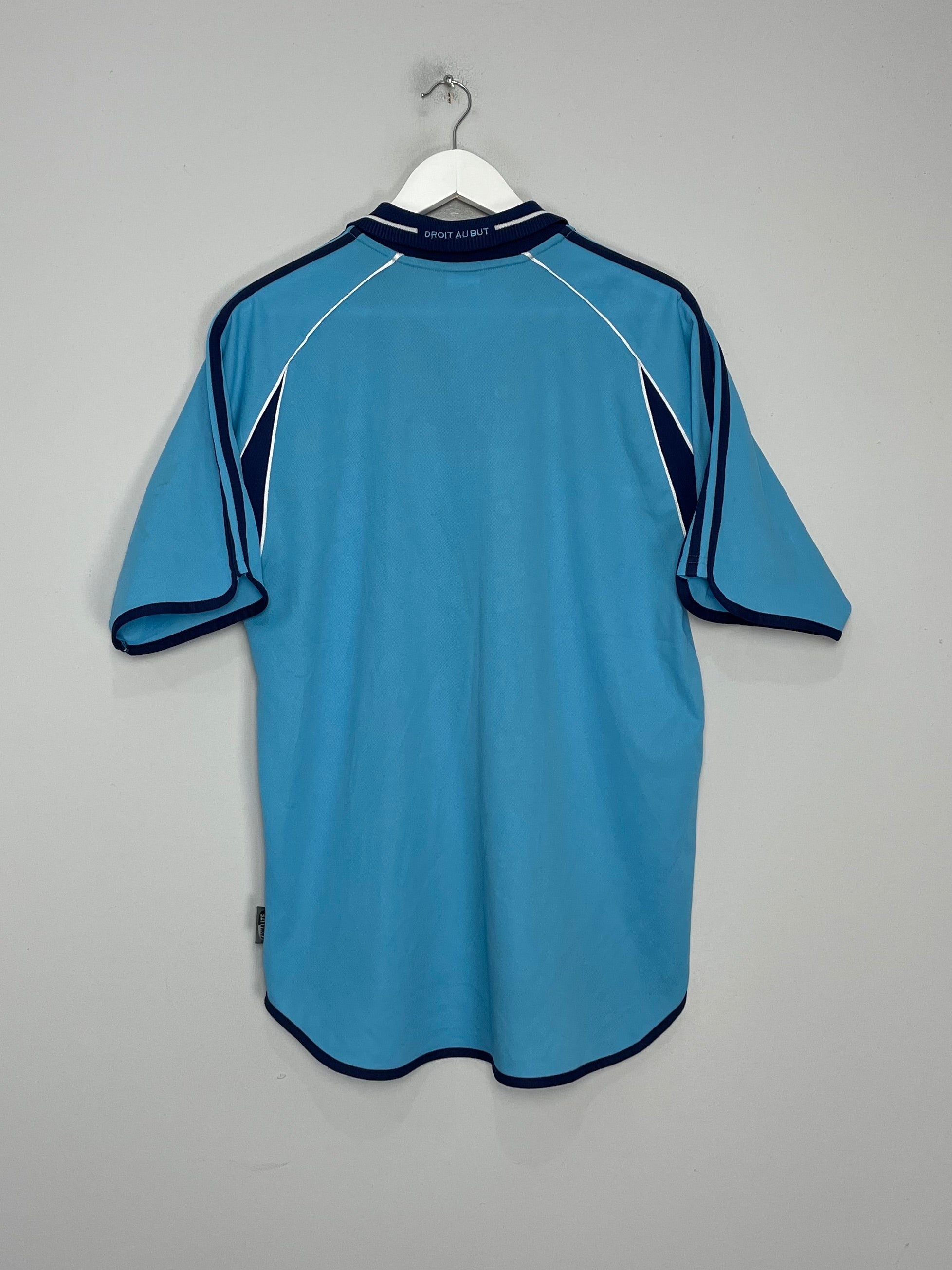Shop 2000/01 MARSEILLE HOME SHIRT (M) ADIDAS, classic football shirts, vintage football shirts & retro soccer jerseys at Cult Kits