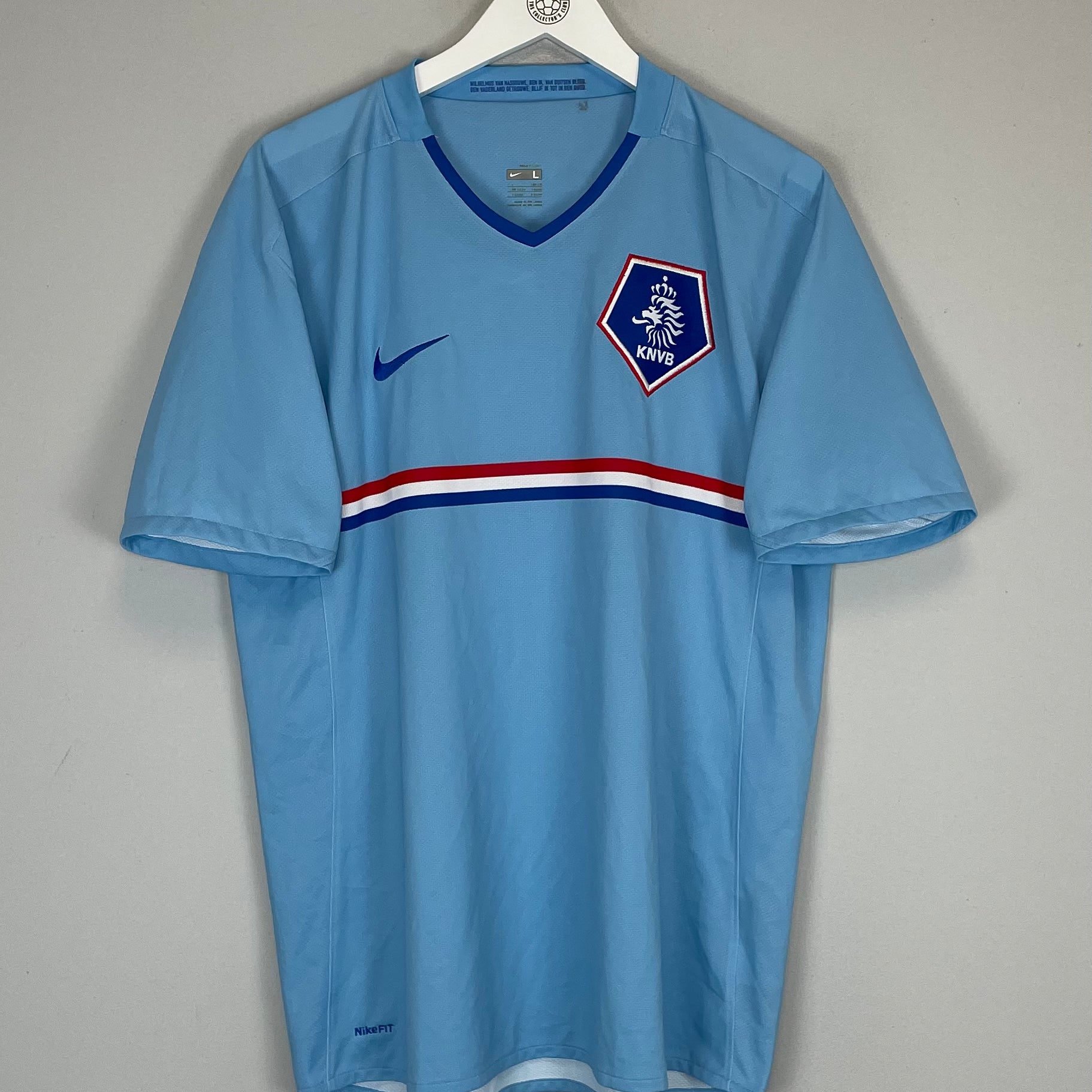 Shop 2008/09 NETHERLANDS AWAY SHIRT (L) NIKE, classic football shirts, vintage football shirts & retro soccer jerseys at Cult Kits