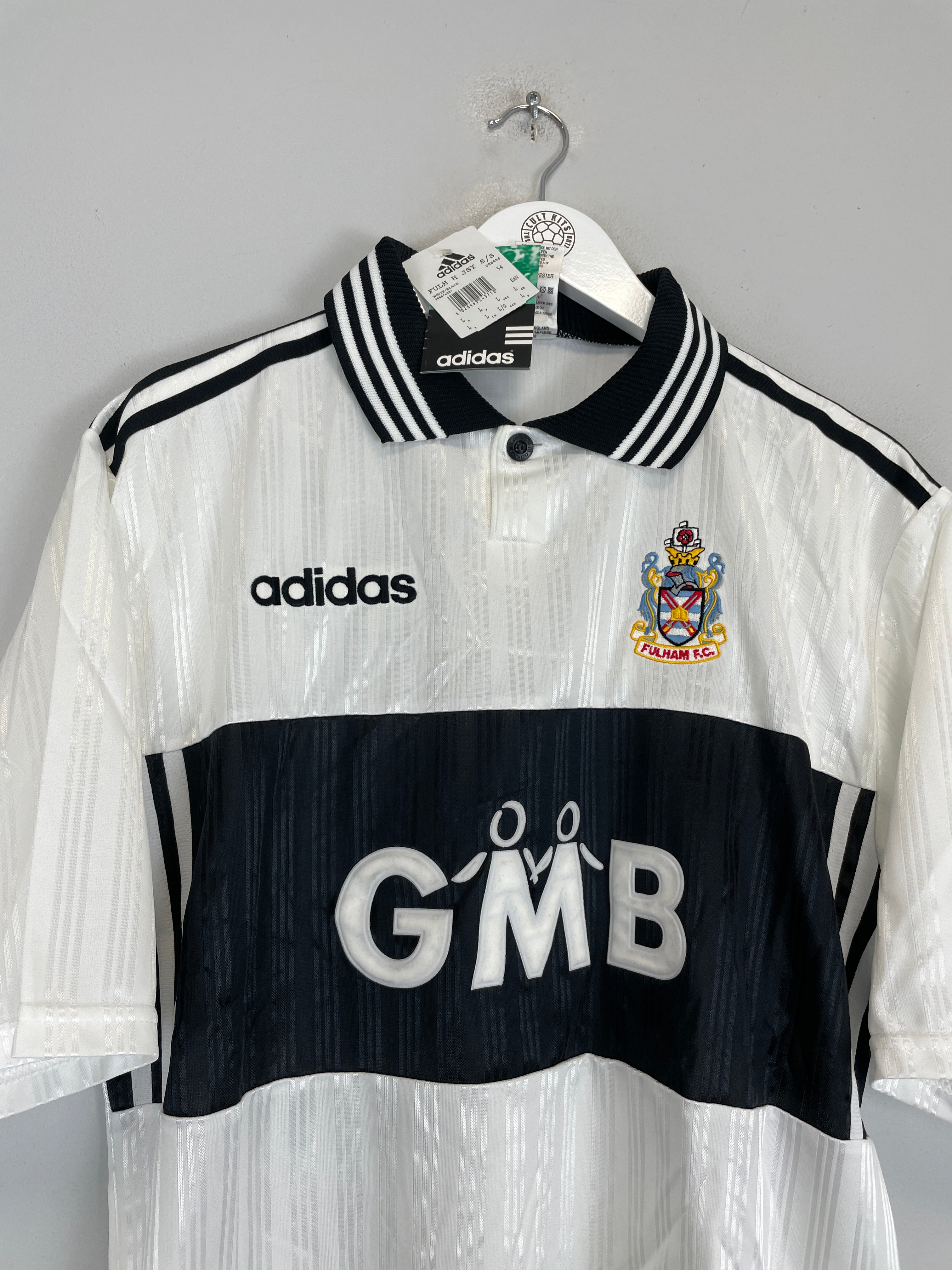 Shop 1997/98 FULHAM *BNWT* HOME SHIRT (L) ADIDAS, classic football shirts, vintage football shirts & retro soccer jerseys at Cult Kits