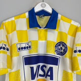 1994/95 MACCABI TEL AVIV #7 HOME SHIRT (L) DIADORA