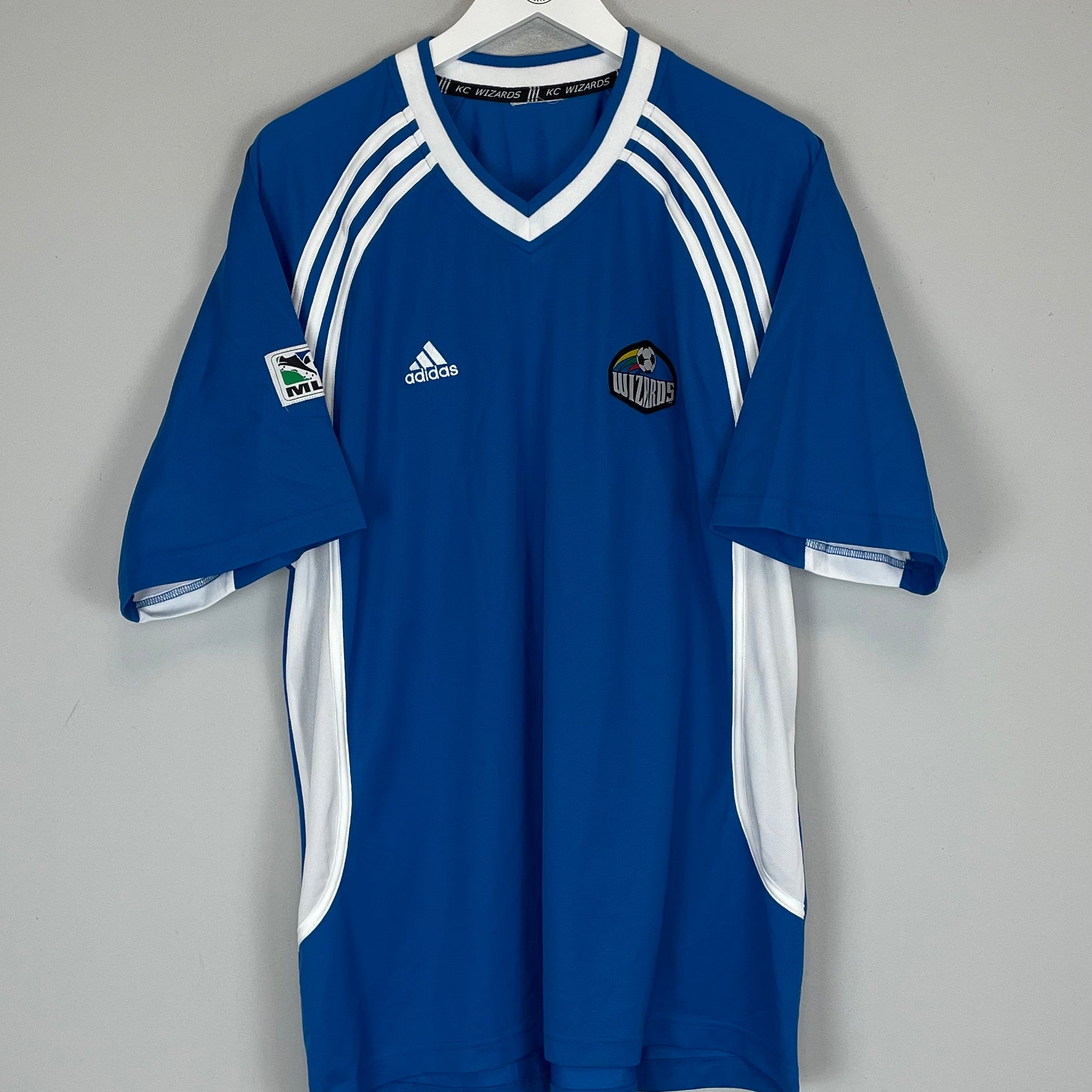 Shop 2000/02 KANSAS CITY WIZARDS (XL) ADIDAS, classic football shirts, vintage football shirts & retro soccer jerseys at Cult Kits