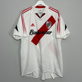 Shop 2004/05 RIVER PLATE HOME SHIRT (XL) ADIDAS, classic football shirts, vintage football shirts & retro soccer jerseys at Cult Kits