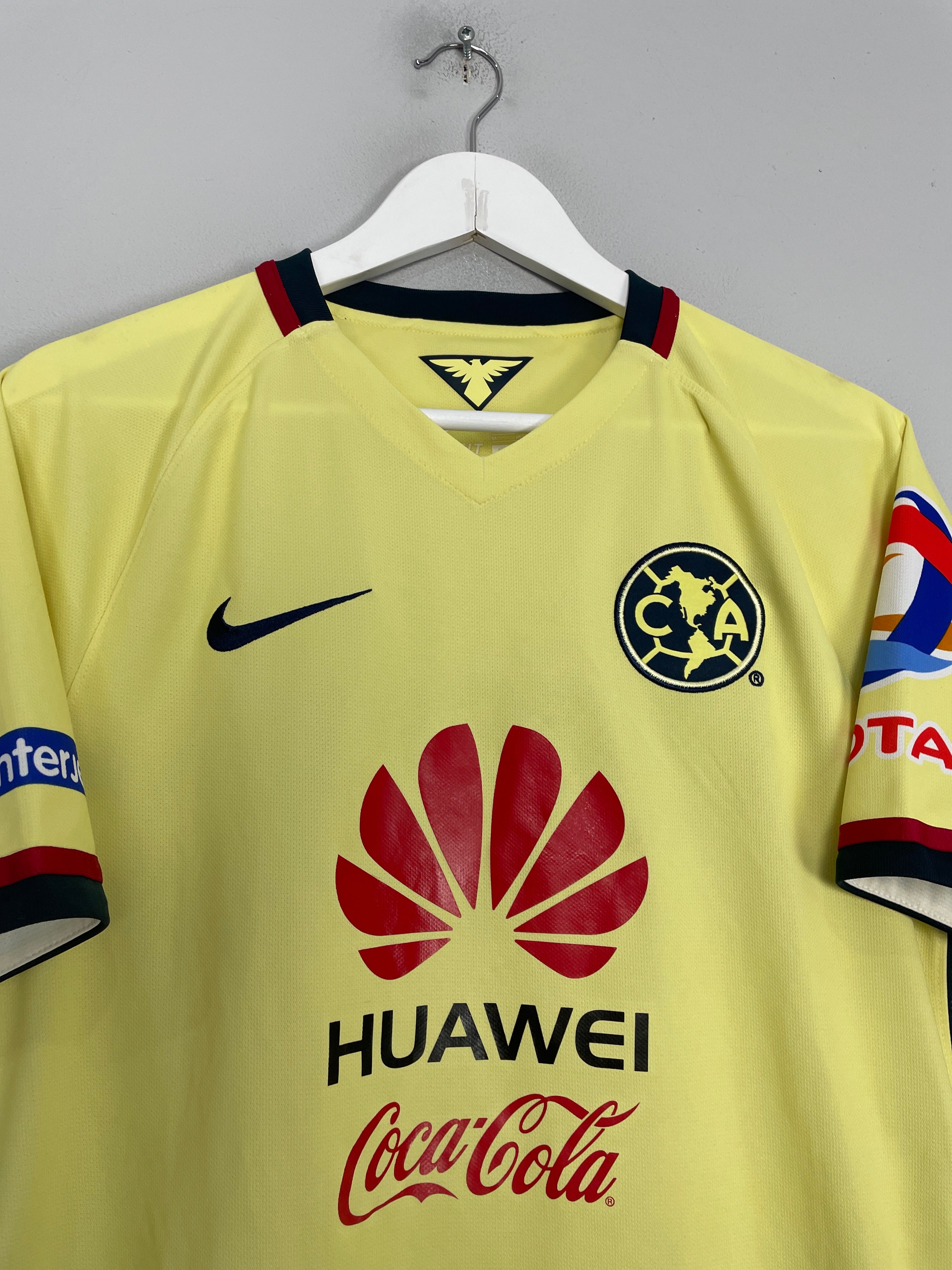 Shop 2015/16 CLUB AMERICA HOME SHIRT (M) NIKE, classic football shirts, vintage football shirts & retro soccer jerseys at Cult Kits
