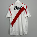 Shop 2004/05 RIVER PLATE HOME SHIRT (XL) ADIDAS, classic football shirts, vintage football shirts & retro soccer jerseys at Cult Kits