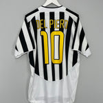 Shop 2003/04 JUVENTUS DEL PIERO #10 HOME SHIRT (L) NIKE, classic football shirts, vintage football shirts & retro soccer jerseys at Cult Kits