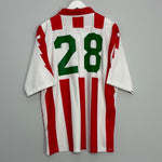 Shop 1994/95 NECAXA #28 HOME SHIRT (M) ADIDAS, classic football shirts, vintage football shirts & retro soccer jerseys at Cult Kits