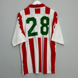 Shop 1994/95 NECAXA #28 HOME SHIRT (M) ADIDAS, classic football shirts, vintage football shirts & retro soccer jerseys at Cult Kits