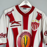 Shop 2000/01 NECAXA #6 HOME SHIRT (M) EESCORD, classic football shirts, vintage football shirts & retro soccer jerseys at Cult Kits
