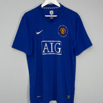 Shop 2008/09 MANCHESTER UNITED RONALDO #7 AWAY SHIRT (XL) NIKE, classic football shirts, vintage football shirts & retro soccer jerseys at Cult Kits