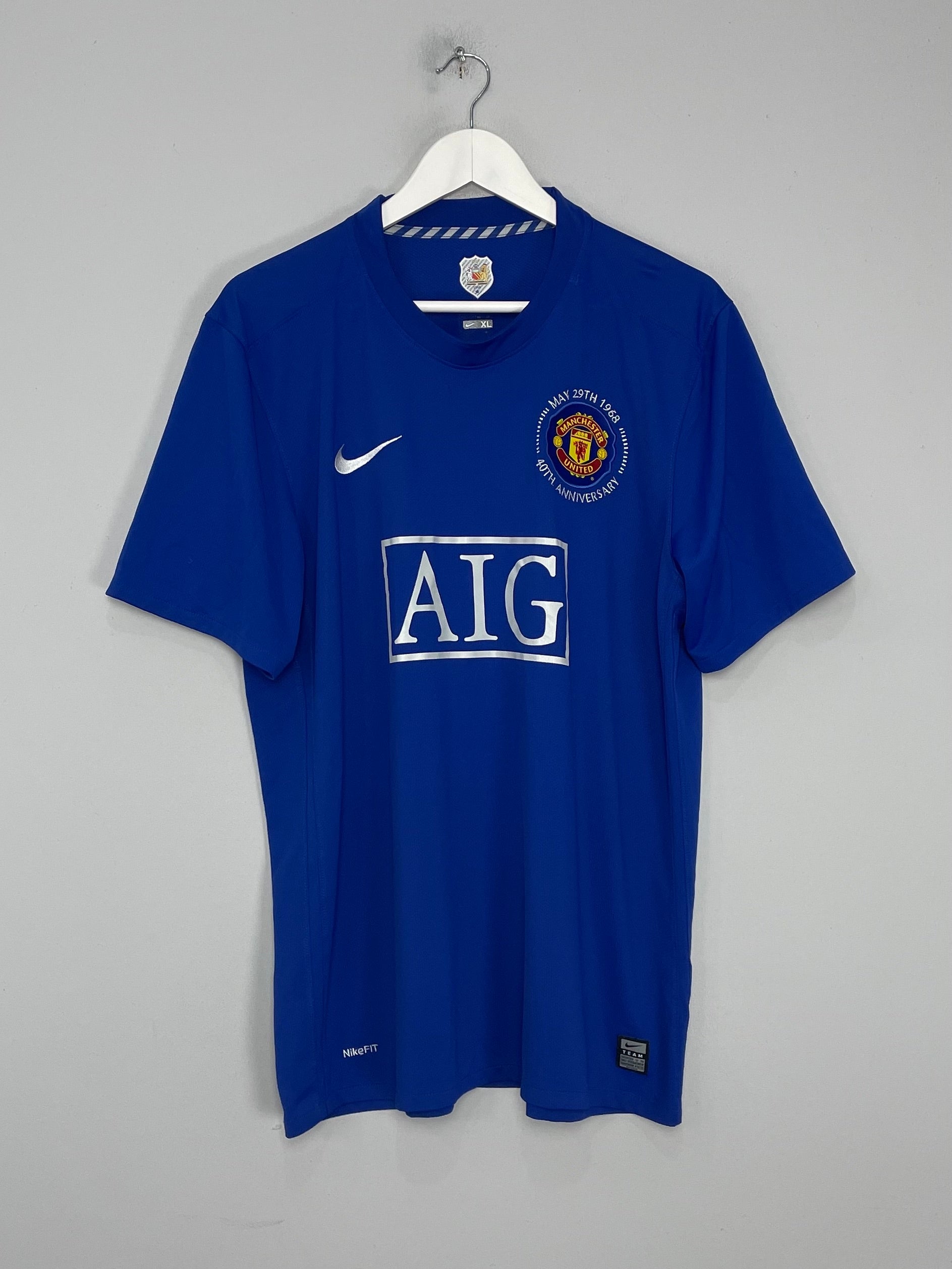 Shop 2008/09 MANCHESTER UNITED RONALDO #7 AWAY SHIRT (XL) NIKE, classic football shirts, vintage football shirts & retro soccer jerseys at Cult Kits
