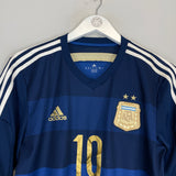 2013/14 ARGENTINA MESSI #10 AWAY SHIRT (M) ADIDAS