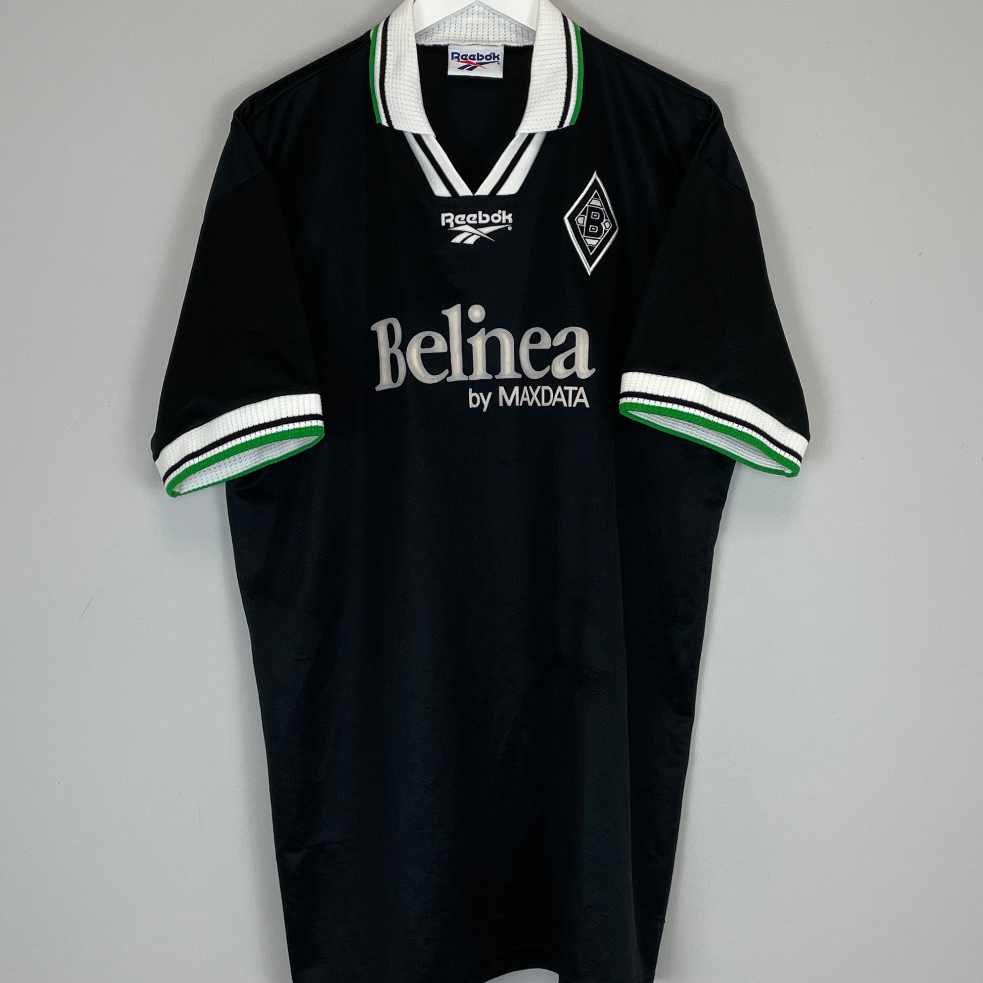 Shop 1997/98 MONCHENGLADBACH AWAY SHIRT (XXL) REEBOK, classic football shirts, vintage football shirts & retro soccer jerseys at Cult Kits