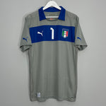 Shop 2012/13 ITALY BUFFON #1 GK SHIRT (XL) PUMA, classic football shirts, vintage football shirts & retro soccer jerseys at Cult Kits