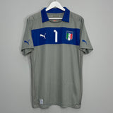 Shop 2012/13 ITALY BUFFON #1 GK SHIRT (XL) PUMA, classic football shirts, vintage football shirts & retro soccer jerseys at Cult Kits