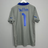 Shop 2012/13 ITALY BUFFON #1 GK SHIRT (XL) PUMA, classic football shirts, vintage football shirts & retro soccer jerseys at Cult Kits