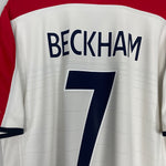 Shop 2003/05 ENGLAND BECKHAM #7 HOME SHIRT (XL) UMBRO, classic football shirts, vintage football shirts & retro soccer jerseys at Cult Kits