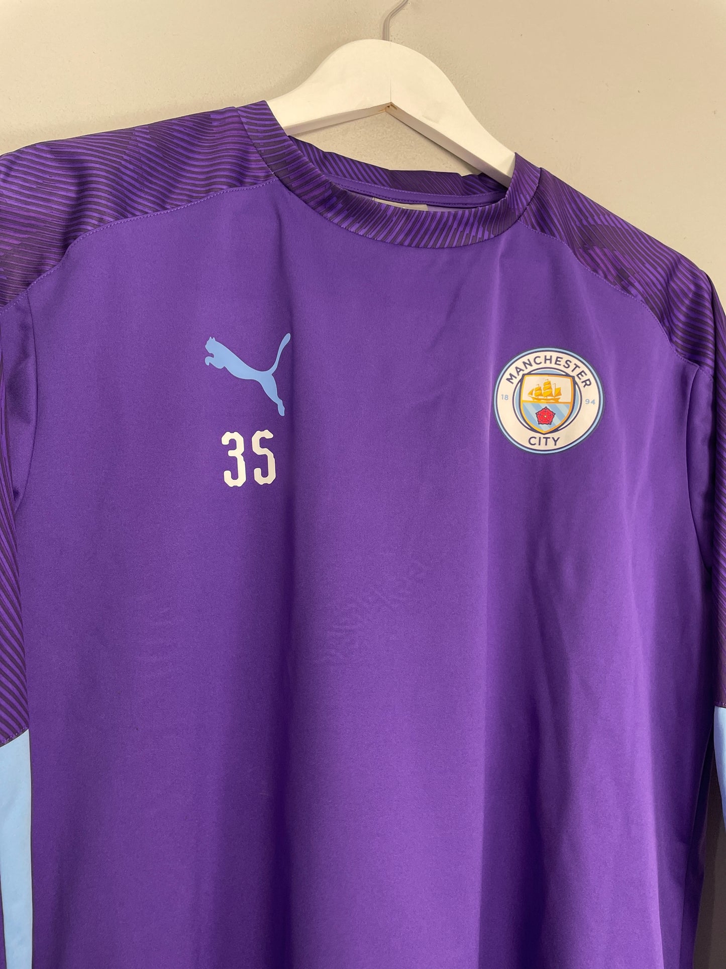 2019/20 MANCHESTER CITY #35 *PLAYER ISSUE* DRILL TOP (M) PUMA