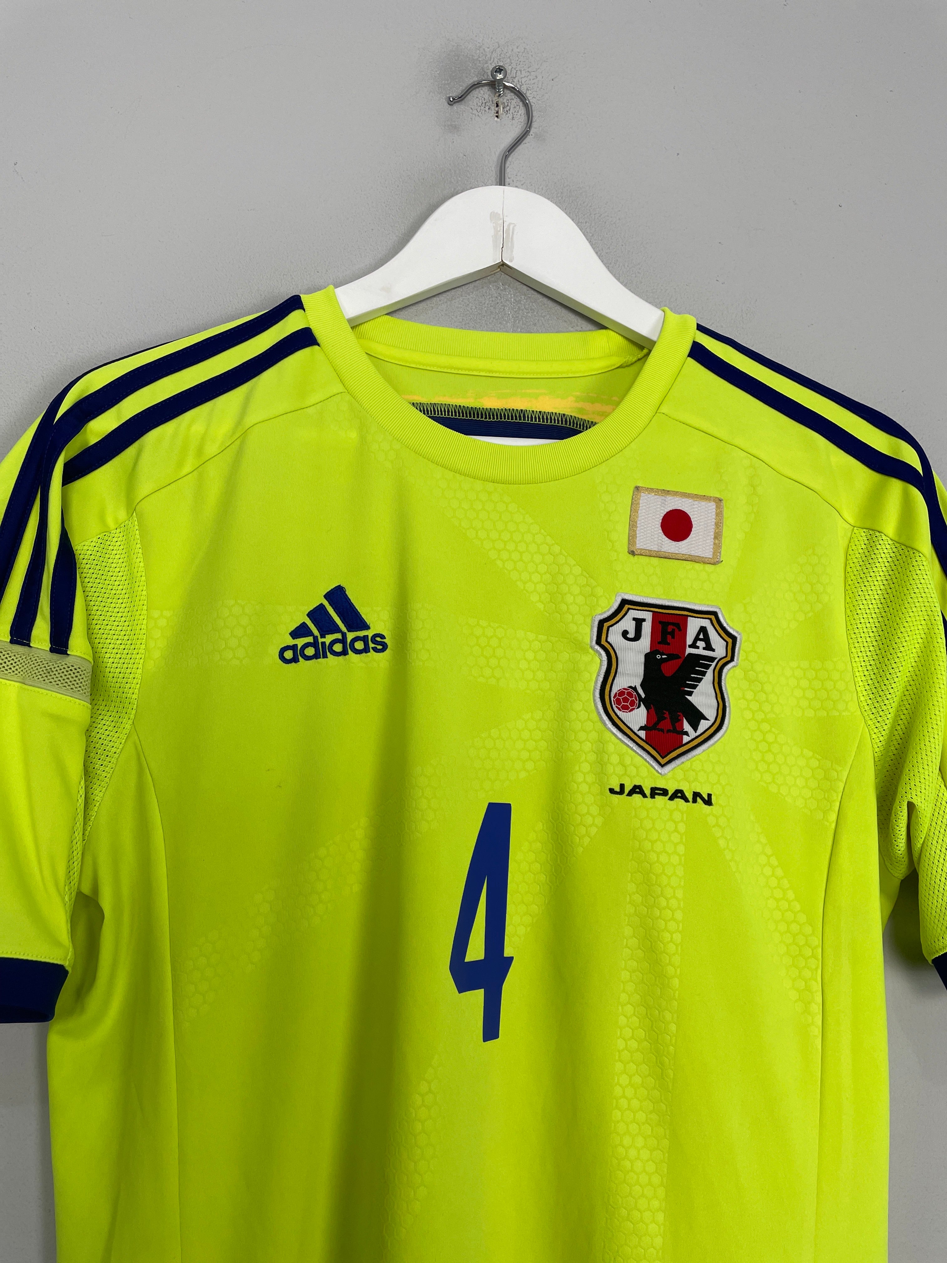 Shop 2014/15 JAPAN HONDA #4 AWAY SHIRT (S) ADIDAS, classic football shirts, vintage football shirts & retro soccer jerseys at Cult Kits