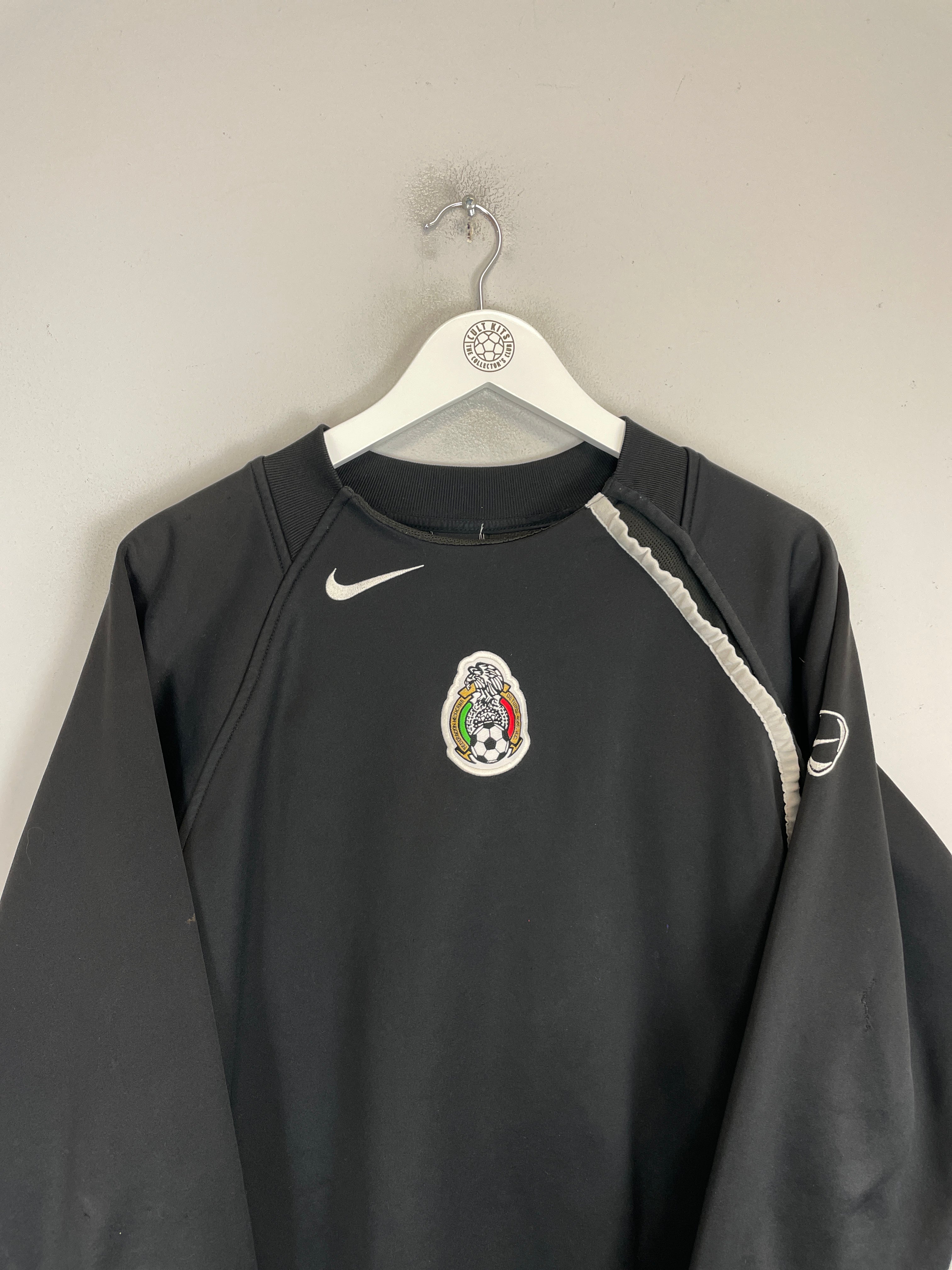 Shop 2002/04 MEXICO JUMPER (M) NIKE, classic football shirts, vintage football shirts & retro soccer jerseys at Cult Kits