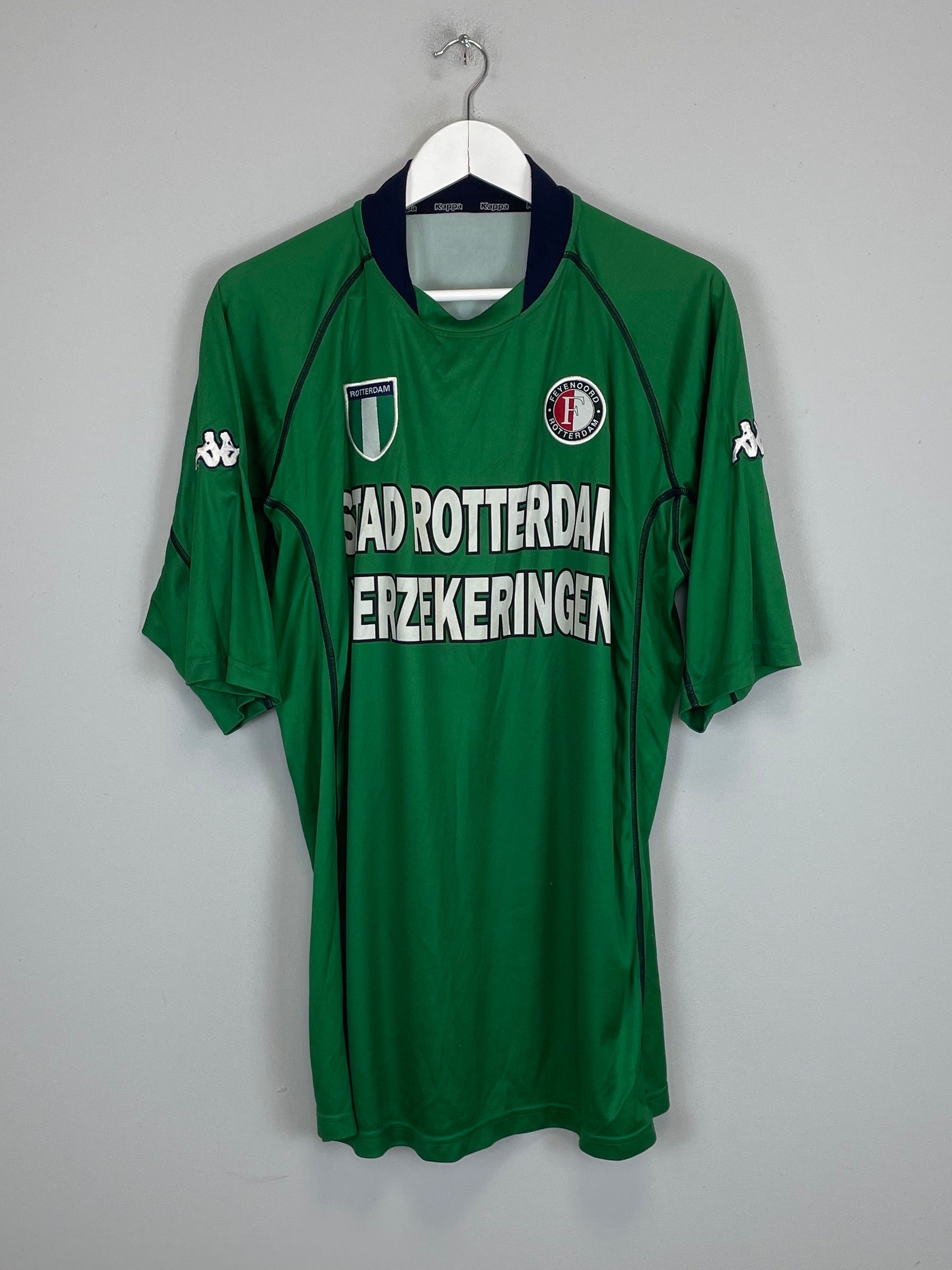 Shop 2002/03 FEYENOORD AWAY SHIRT (XXXL) KAPPA, classic football shirts, vintage football shirts & retro soccer jerseys at Cult Kits