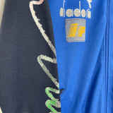 1990 ITALY TRACK JACKET (L) DIADORA