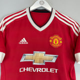 Shop 2015/16 MANCHESTER UNITED ROONEY #10 HOME SHIRT (S) ADIDAS, classic football shirts, vintage football shirts & retro soccer jerseys at Cult Kits