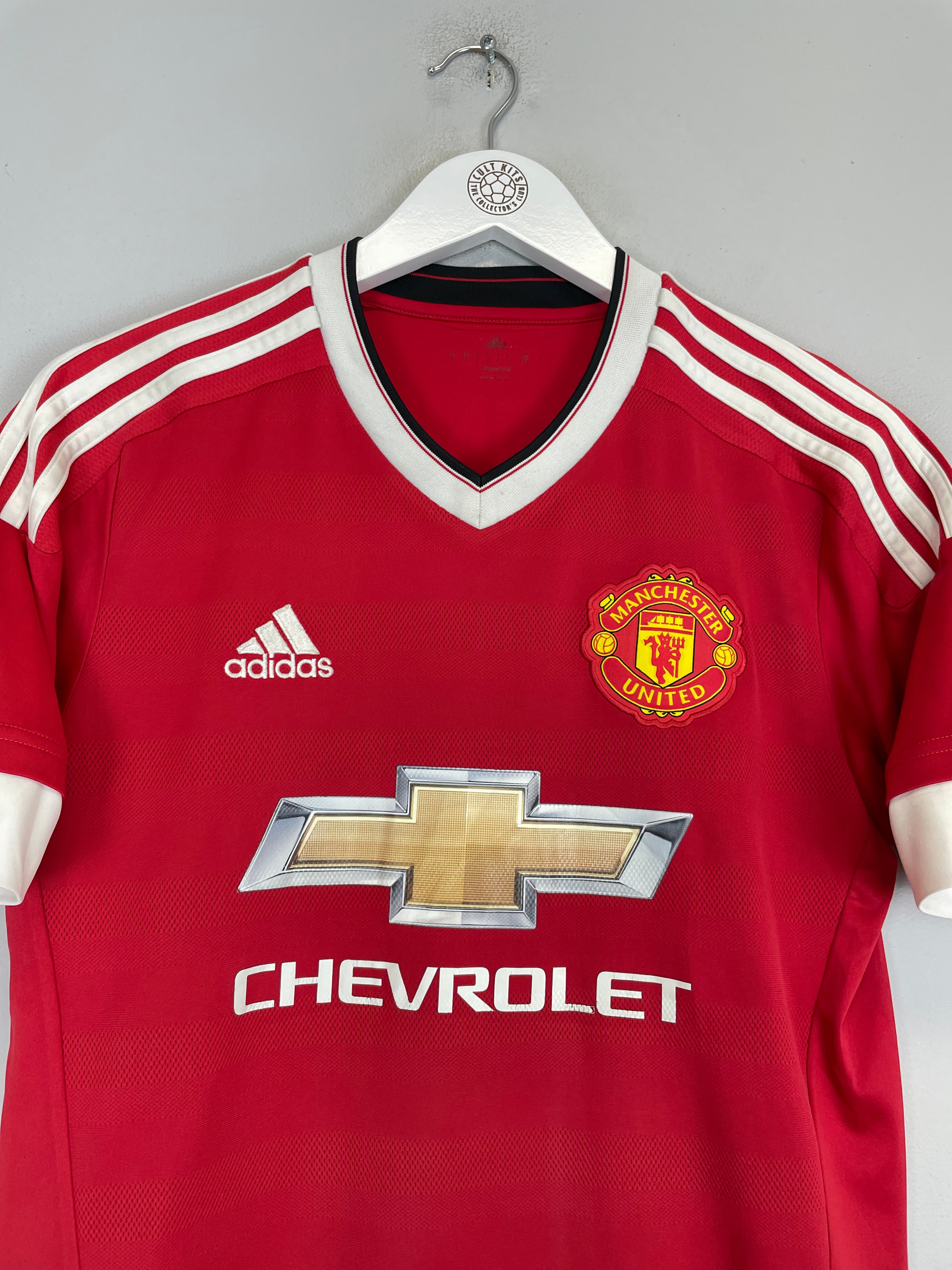 Shop 2015/16 MANCHESTER UNITED ROONEY #10 HOME SHIRT (S) ADIDAS, classic football shirts, vintage football shirts & retro soccer jerseys at Cult Kits