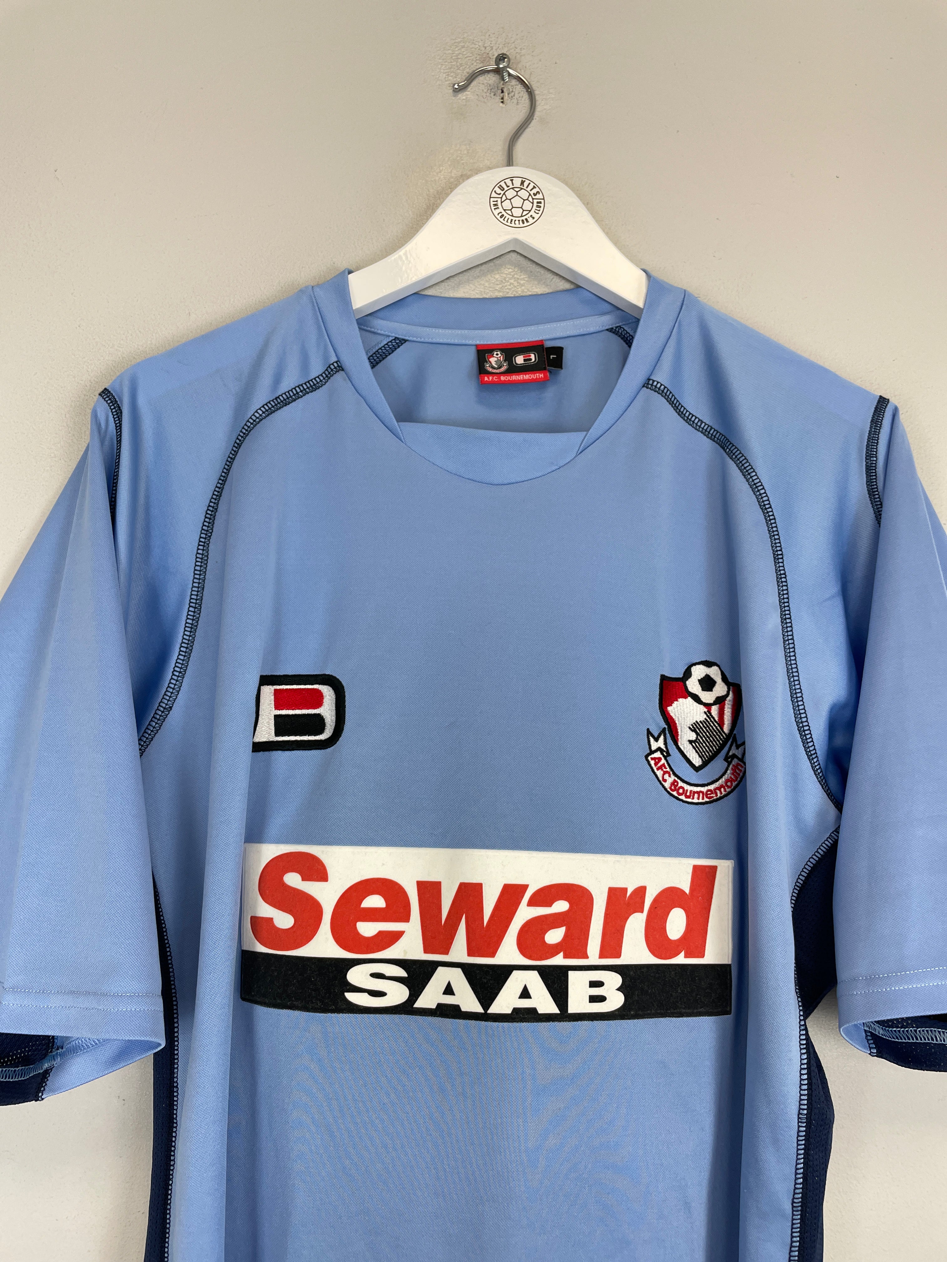 Shop 2004/05 BOURNEMOUTH #60 AWAY SHIRT (L), classic football shirts, vintage football shirts & retro soccer jerseys at Cult Kits
