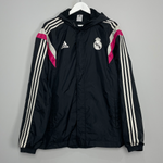 Shop 2014/15 REAL MADRID TRACK JACKET (L) ADIDAS, classic football shirts, vintage football shirts & retro soccer jerseys at Cult Kits