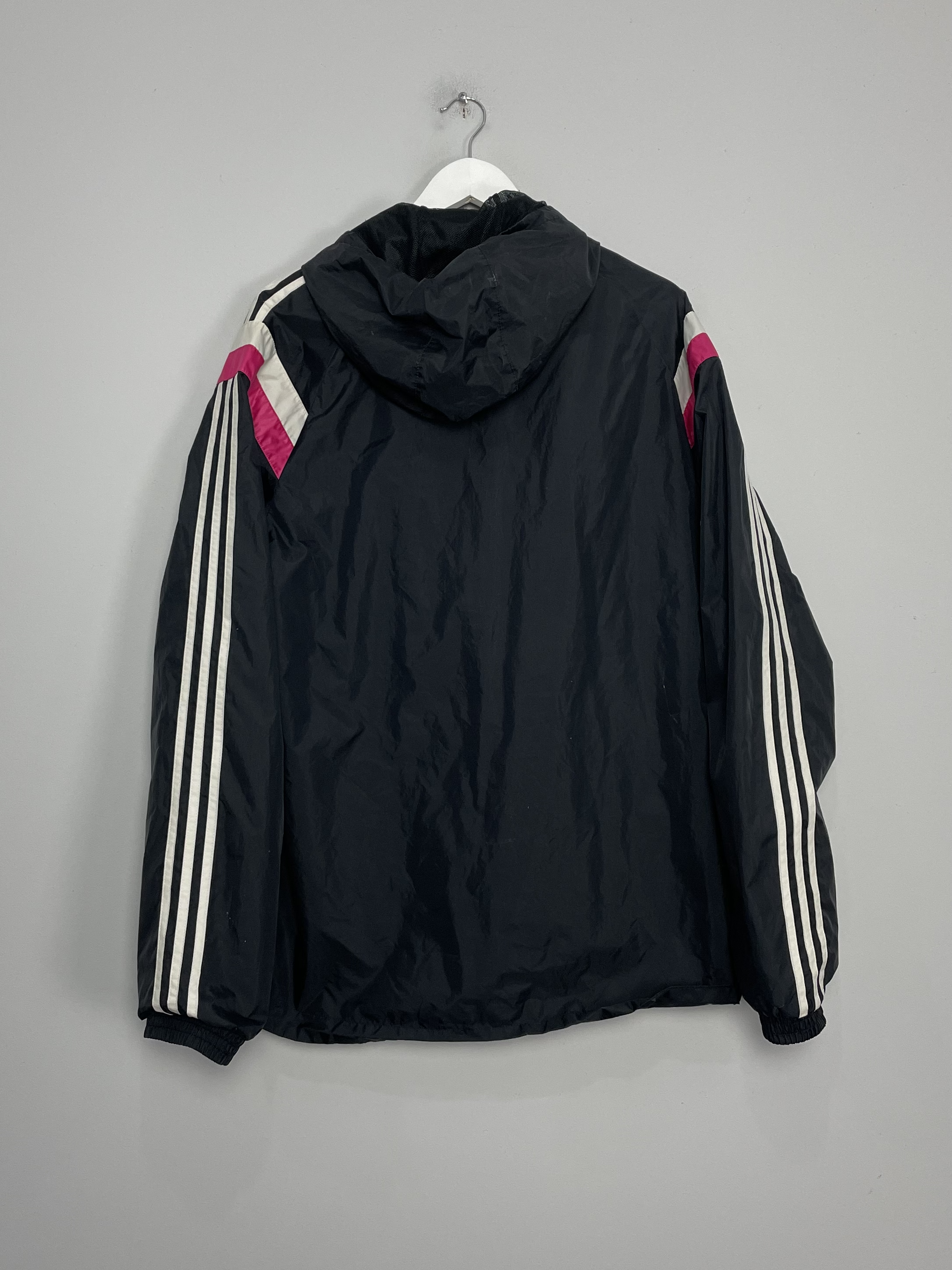 Shop 2014/15 REAL MADRID TRACK JACKET (L) ADIDAS, classic football shirts, vintage football shirts & retro soccer jerseys at Cult Kits